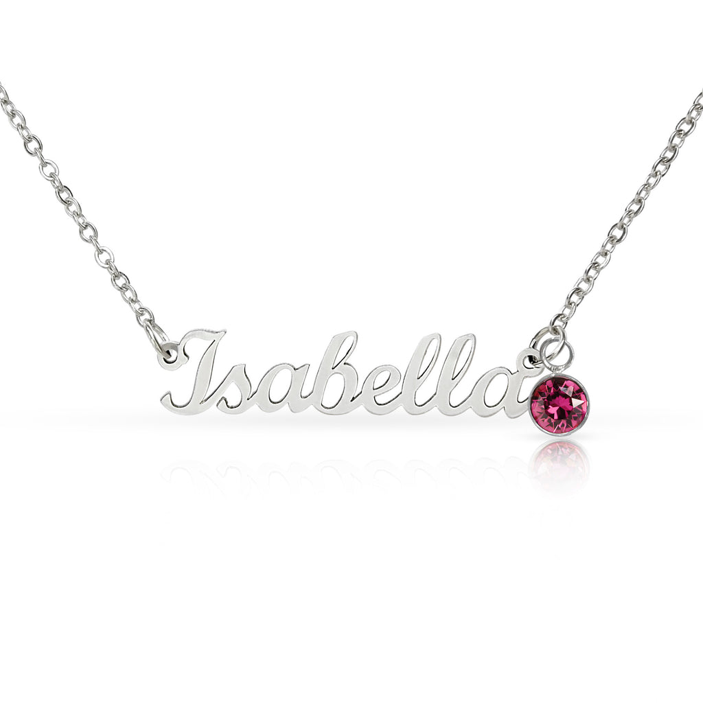 Personalized Birthstone Name Necklace – The Perfect Mother's Day Gift