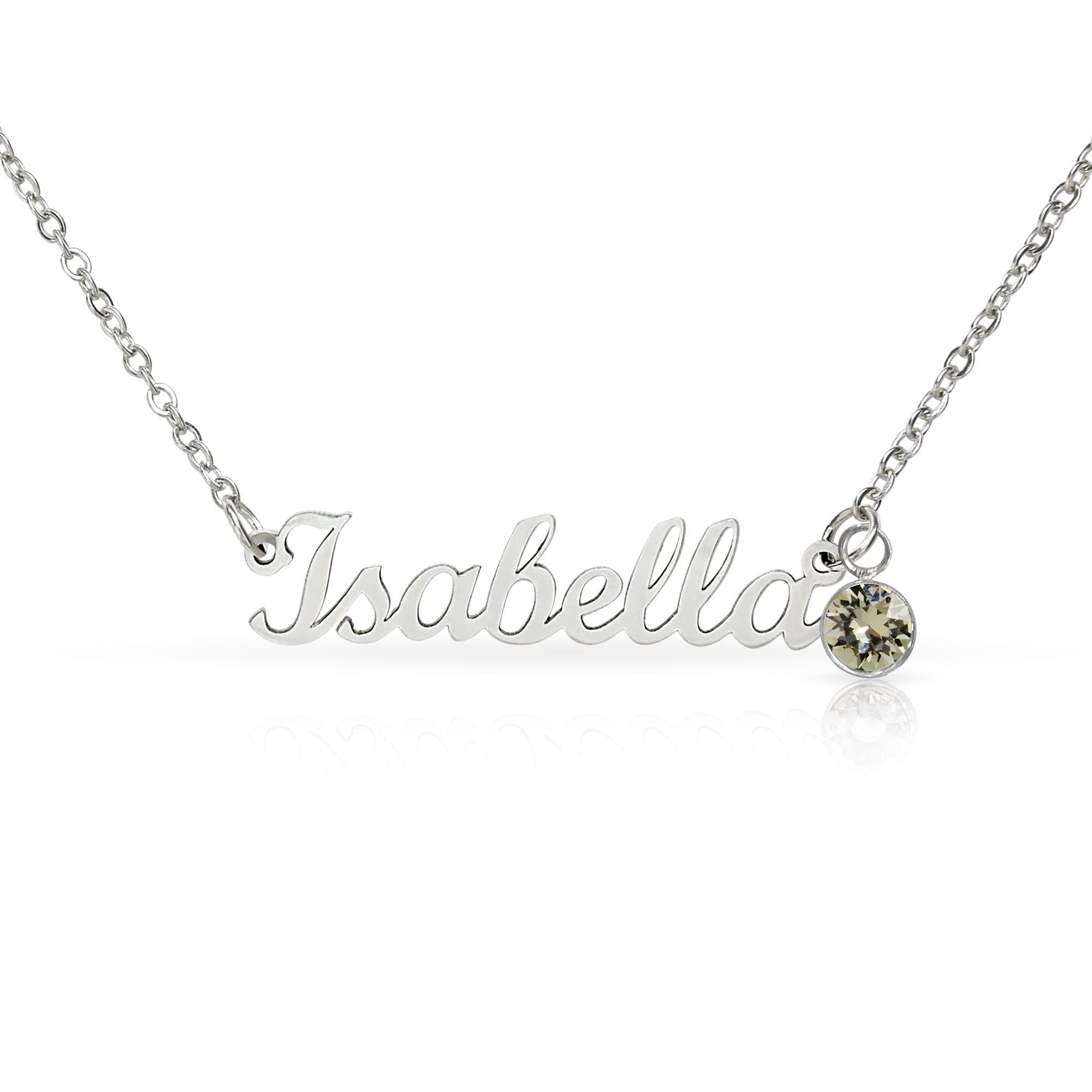 Personalized Birthstone Name Necklace – The Perfect Mother's Day Gift