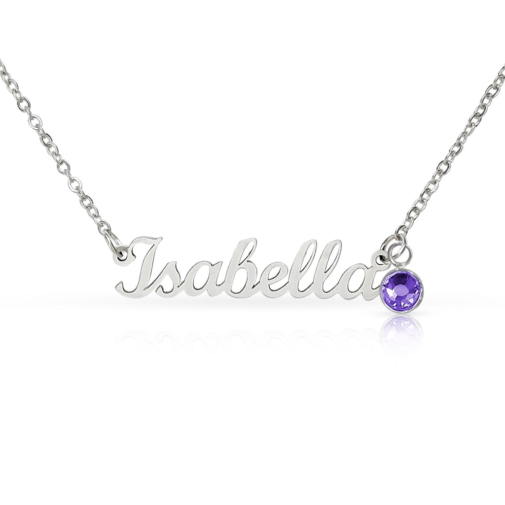 Personalized Birthstone Name Necklace – The Perfect Mother's Day Gift