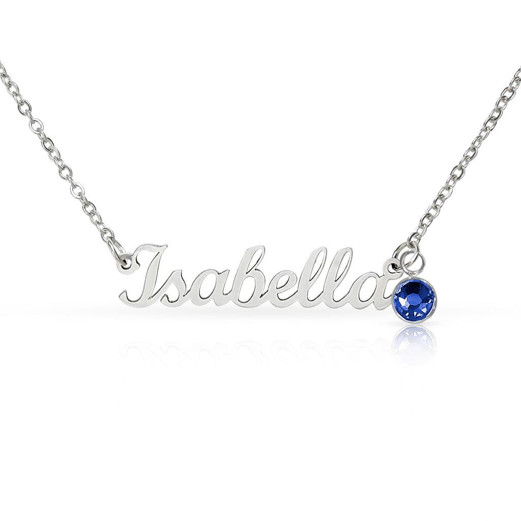 Personalized Birthstone Name Necklace – The Perfect Mother's Day Gift
