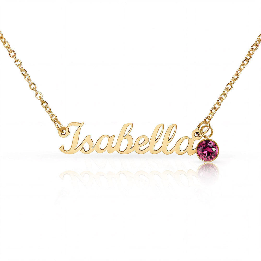 Personalized Birthstone Name Necklace – The Perfect Mother's Day Gift