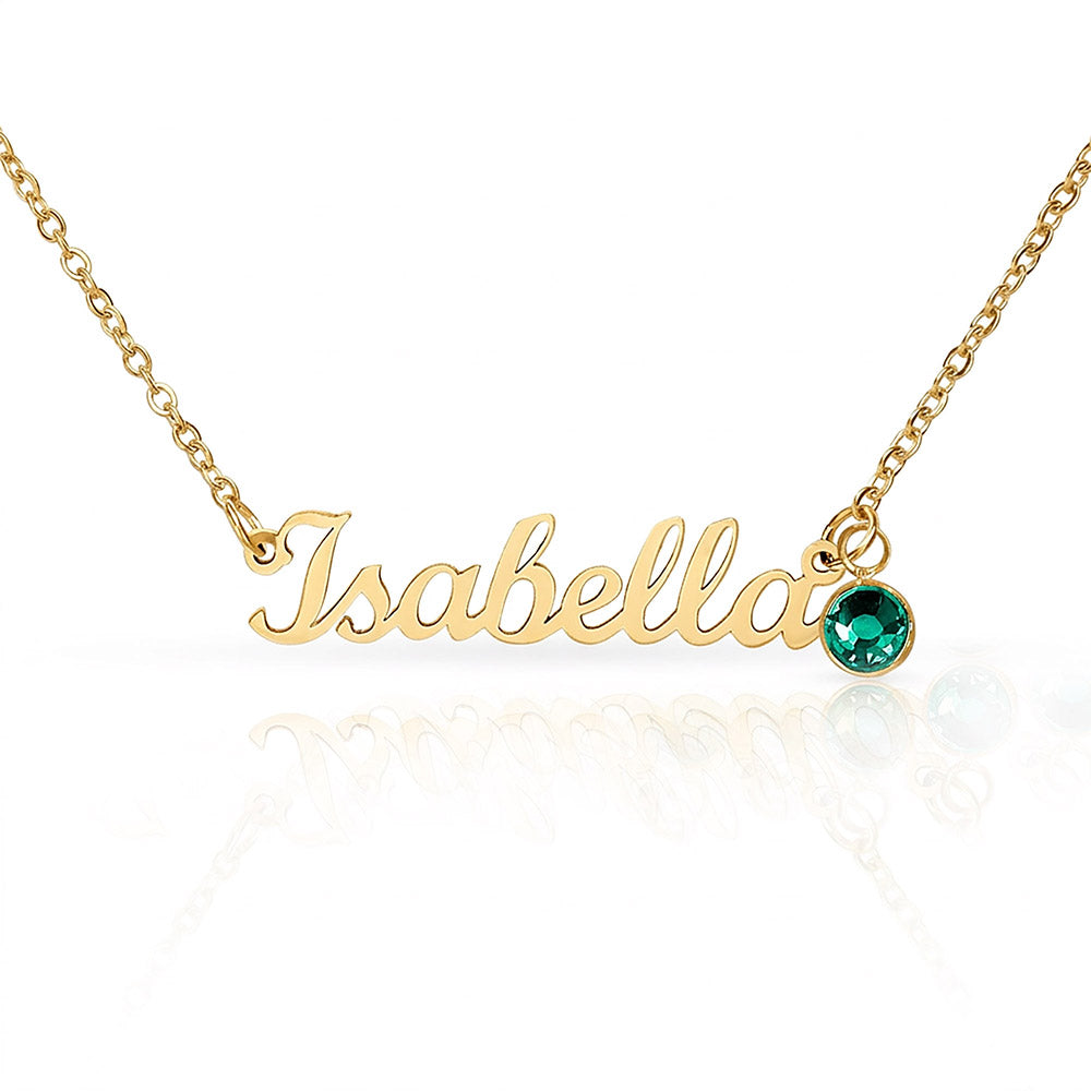 Personalized Birthstone Name Necklace – The Perfect Mother's Day Gift