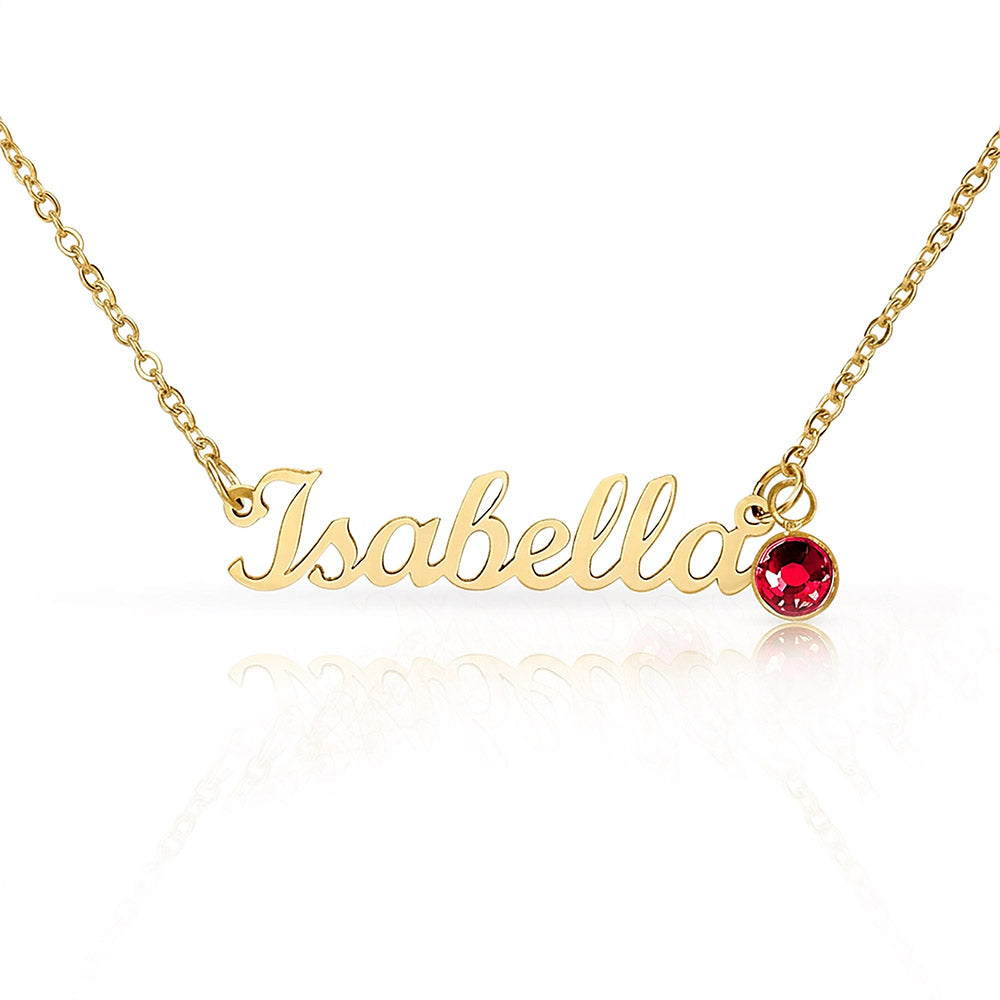 Personalized Birthstone Name Necklace – The Perfect Mother's Day Gift