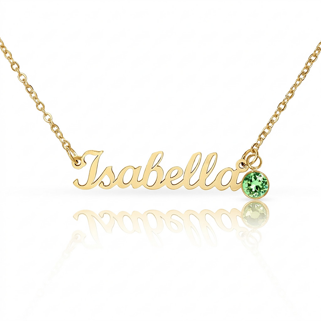 Personalized Birthstone Name Necklace – The Perfect Mother's Day Gift