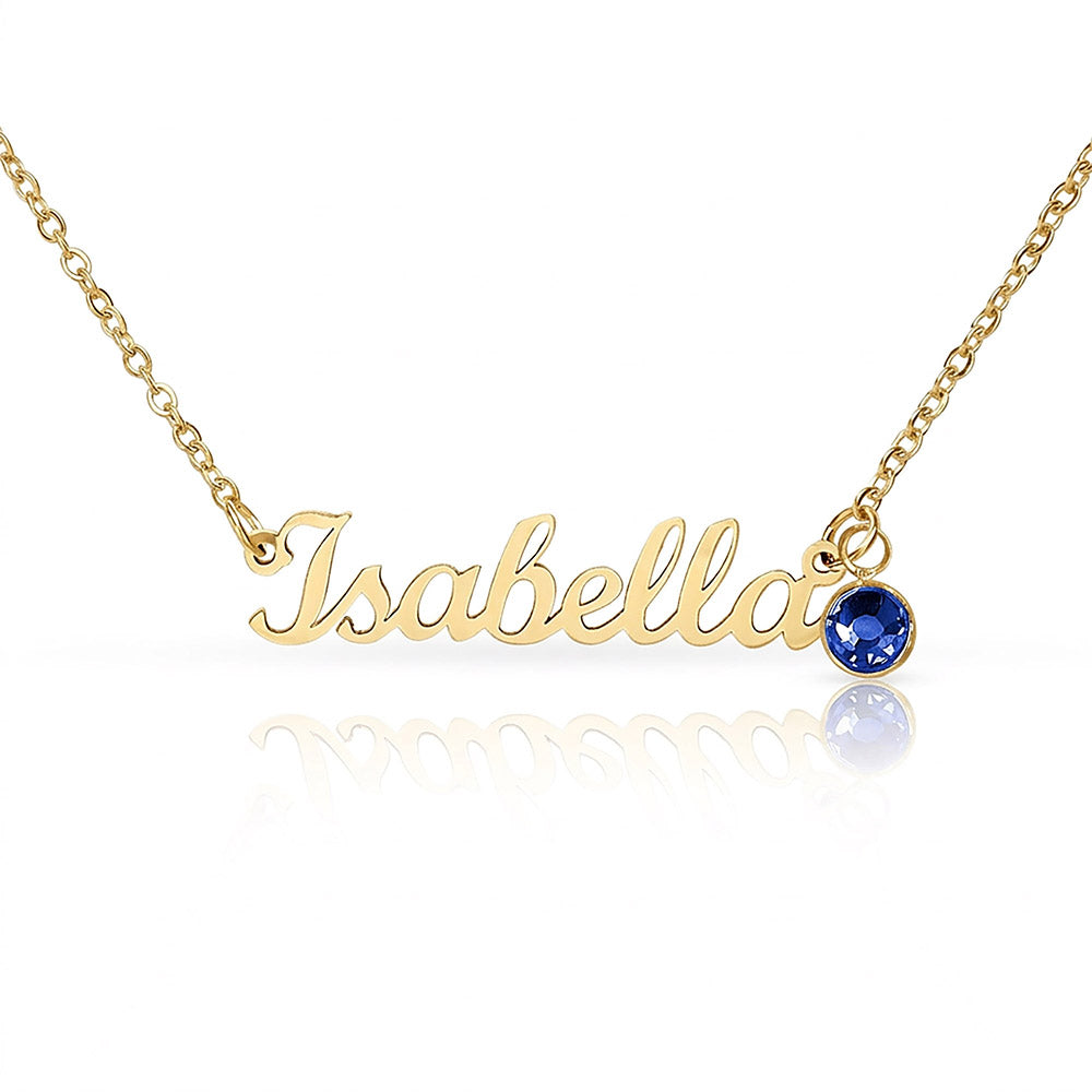 Personalized Birthstone Name Necklace – The Perfect Mother's Day Gift