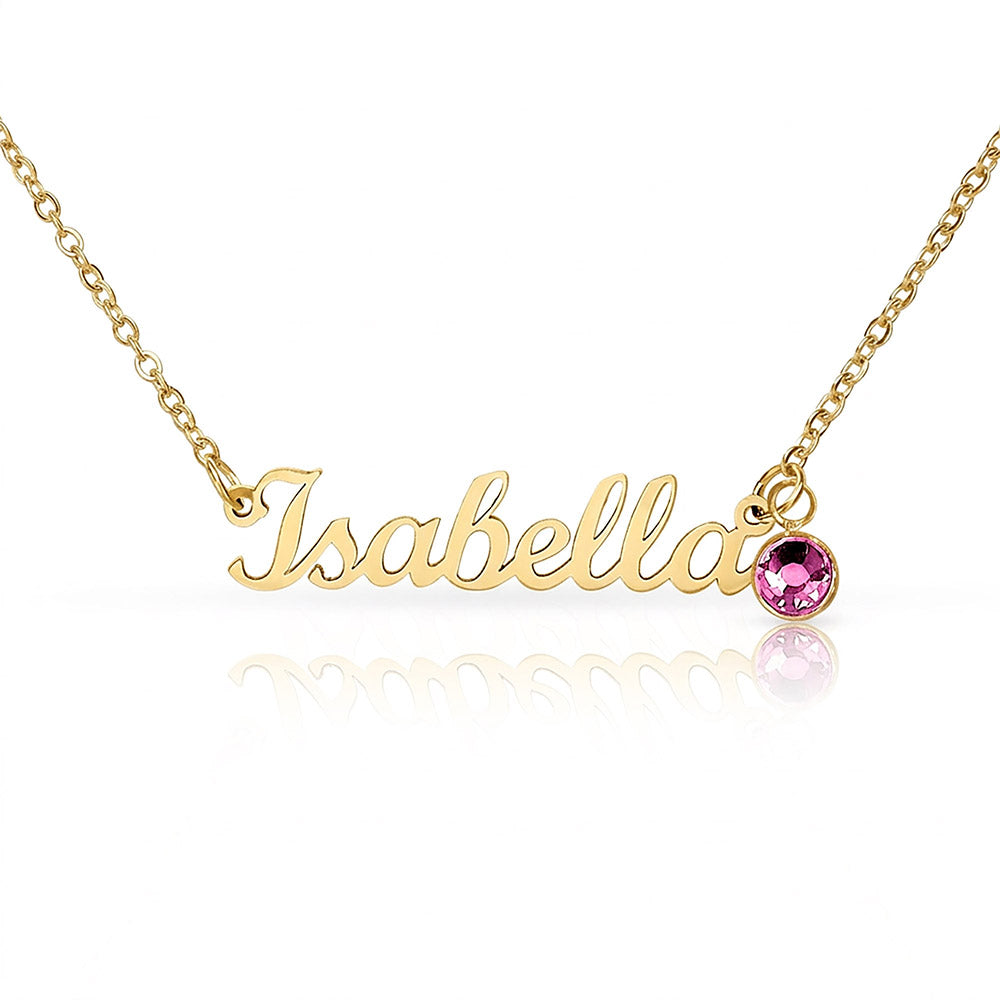 Personalized Birthstone Name Necklace – The Perfect Mother's Day Gift